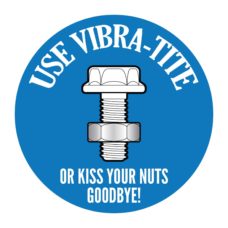 Use Vibra Tite Sticker Circle Blue